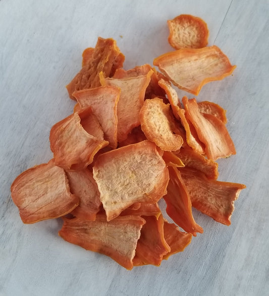 Dehydrated Sweet Potato and Turmeric Dog Treats
