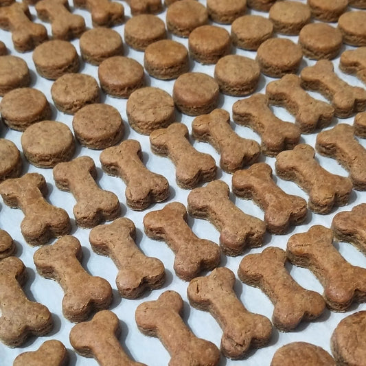 Baked Peanut Butter dog treats